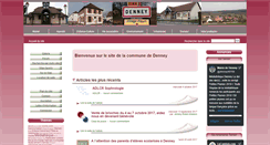 Desktop Screenshot of denney.fr