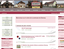 Tablet Screenshot of denney.fr